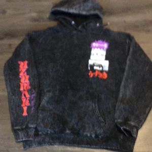 - Junji ito Uzumaki Eyes hoodie Sz L